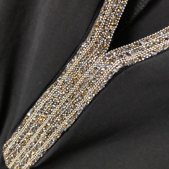 Black Rhinestone Top - Picture 2 of 3